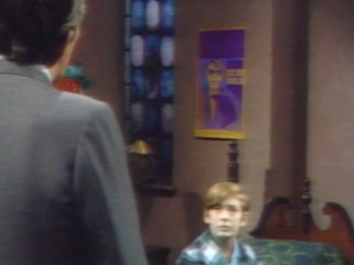 680 dark shadows barnabas purple poster