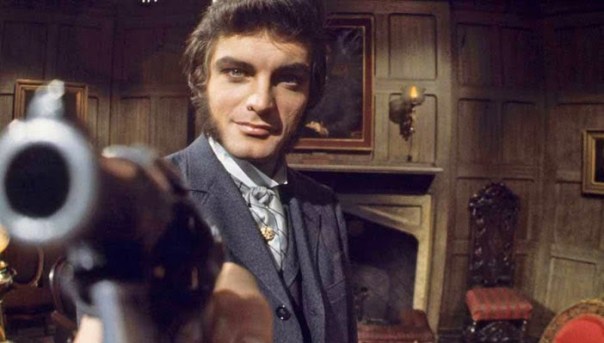 quentin on set gun