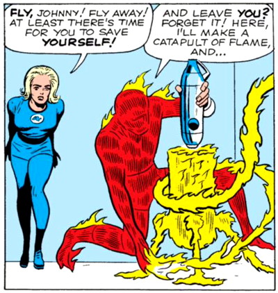 720 dark shadows human torch