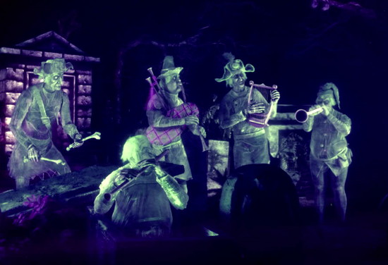 813 haunted mansion graveyard band