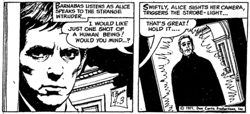 dark shadows comic strip 1 april third