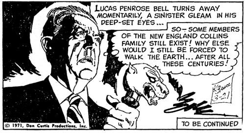 dark shadows comic strip 1 bell