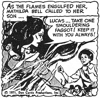 dark shadows comic strip 1 smouldering