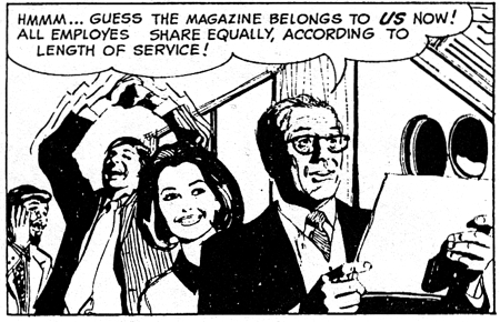 dark shadows comic strip 2 magazine