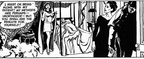 dark shadows comic strip 3 alone