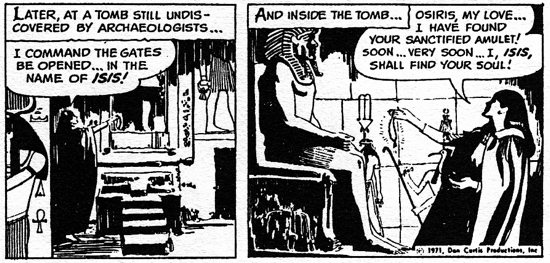 dark shadows comic strip 3 osiris my love