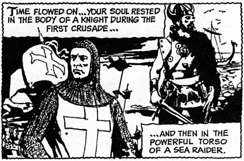 dark shadows comic strip 4 crusades