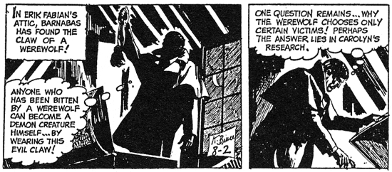 dark shadows comic strip 5 anyone