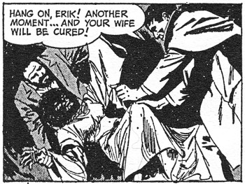 dark shadows comic strip 5 lady wolf