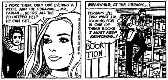 dark shadows comic strip 5 library