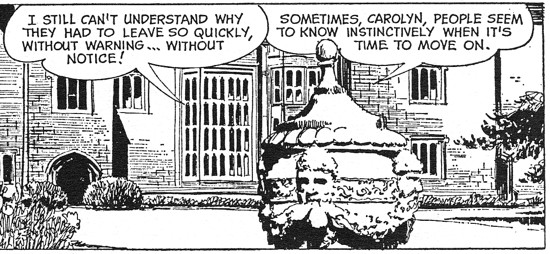 dark shadows comic strip 5 move on