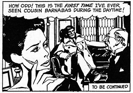 dark shadows comic strip 6 daytime