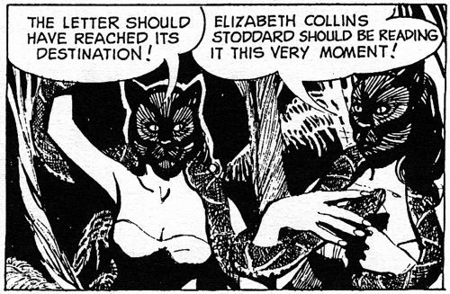 dark shadows comic strip 8 cats