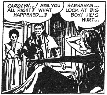 dark shadows comic strip 8 visitor
