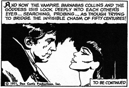 dark shadows comic strrip 3 eyes