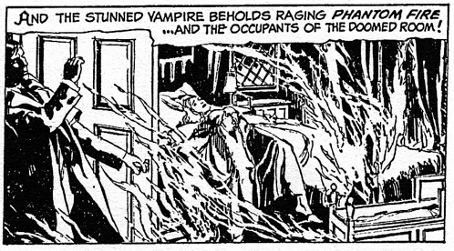 dark shadows comic strip 9 phantom fire